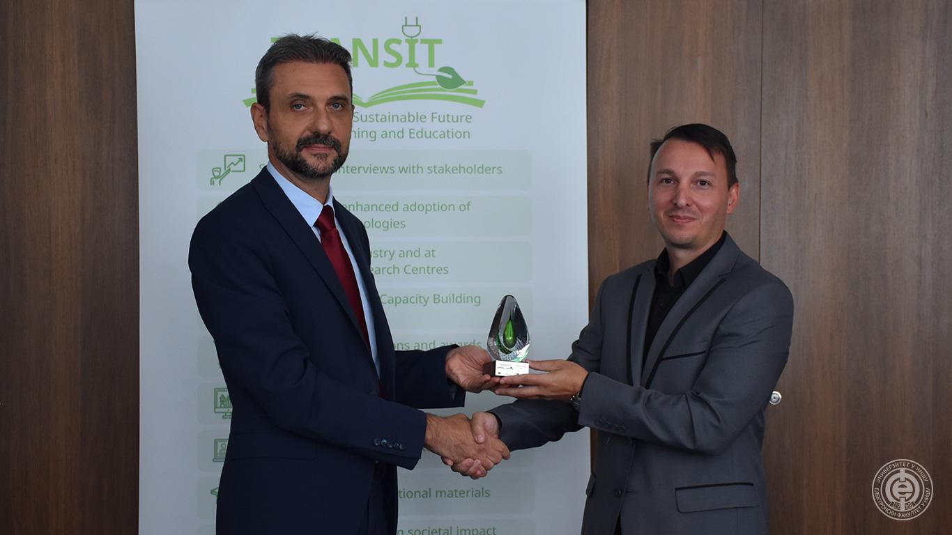 Prof. dr Vladimir Ćirić i Darko Radosavljević